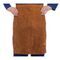 Lava Brown™ split cowleather welding waist apron, 60 cm long and 60 cm wide